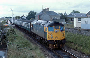 26027 at Clachnaharry on 01/07/80. David Hills