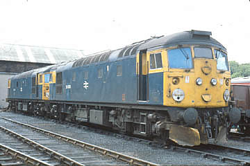 26038 and 26011 at Aberdeen Ferryhill depot on 19/06/78. David Hills